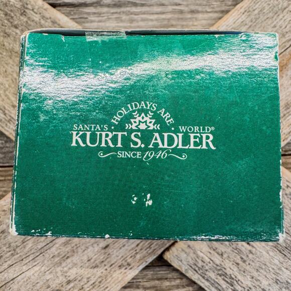 Vintage Kurt Adler Shih Tzu Dog in Santa Hat Christmas Tree Ornament, 3”H - Picture 9 of 9